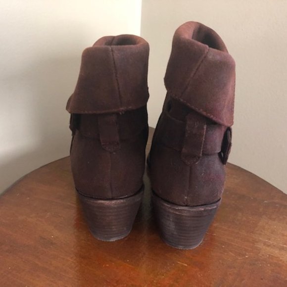 Joie Morning Train Women’s Leather Suede Bootie Indian Tan 39 - Picture 4 of 8